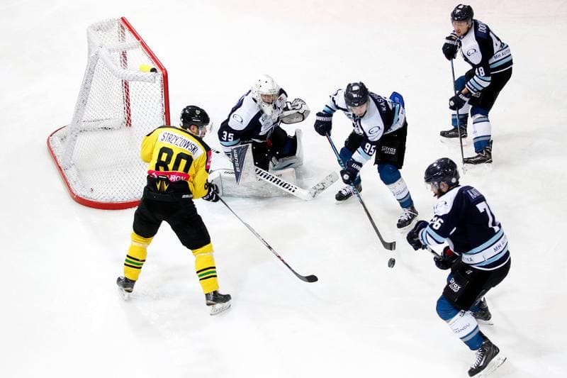 Ice Hockey. Tauron Hokej Liga. Tauron KH GKS Katowice - MH Automatyka Gdansk. 10.01.2017