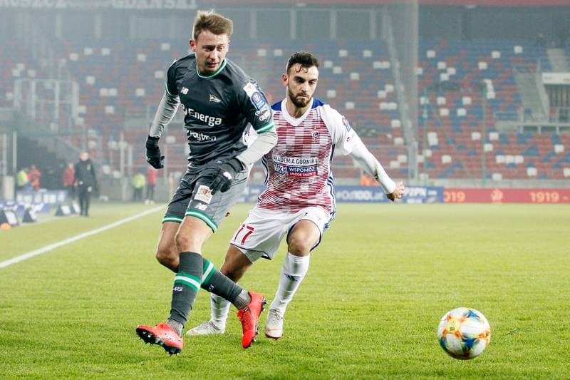 Football. Totolotek Puchar Polski. Gornik Zabrze - Lechia Gdansk. 27.02.2019