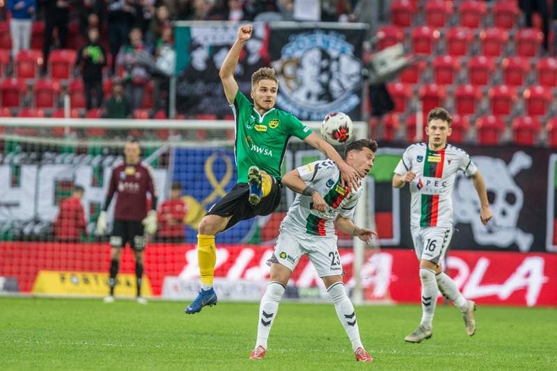 Football. Fortuna I Liga. GKS Tychy - GKS 1962 Jastrzebie. 01.05.2019