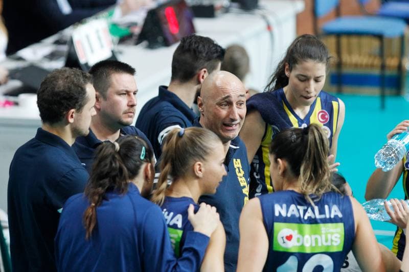 Volleyball. CEV Champions League. MKS Dabrowa Gornicza - Fenerbahce SK. 25.01.2017