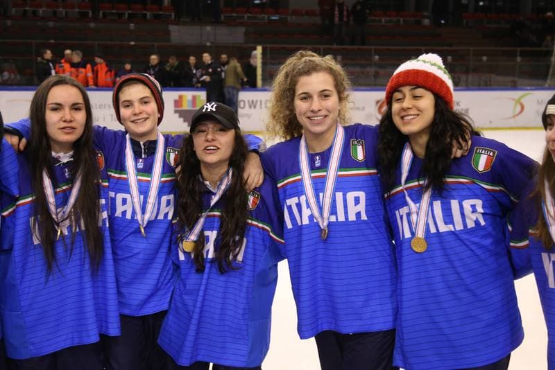 Ice Hockey. U18 Women's World Championship. Poland - China. 14.01.2017