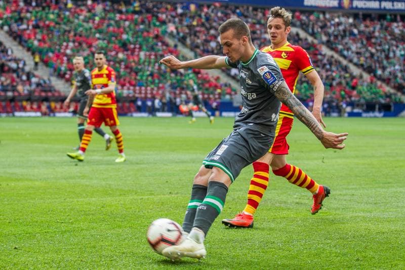 Football. Polish Cup. Jagiellonia Bialystok - Lechia Gdansk. 02.05.2019