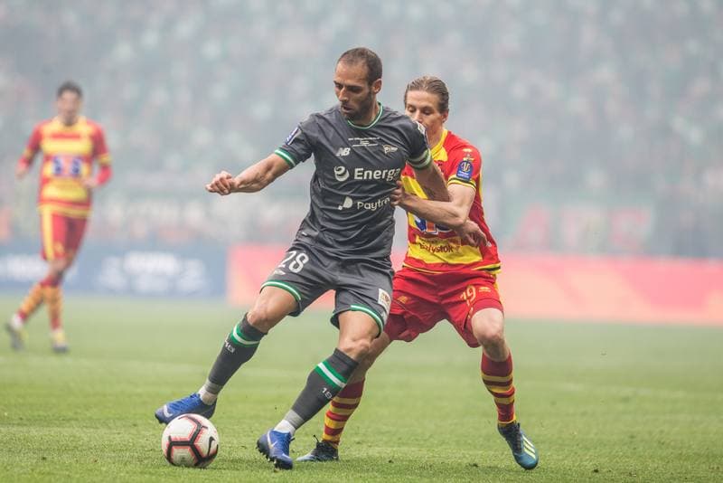 Football. Polish Cup. Jagiellonia Bialystok - Lechia Gdansk. 02.05.2019