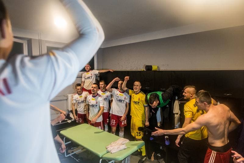 Football. Fortuna I Liga. GKS 1962 Jastrzebie - LKS Lodz. 04.05.2019