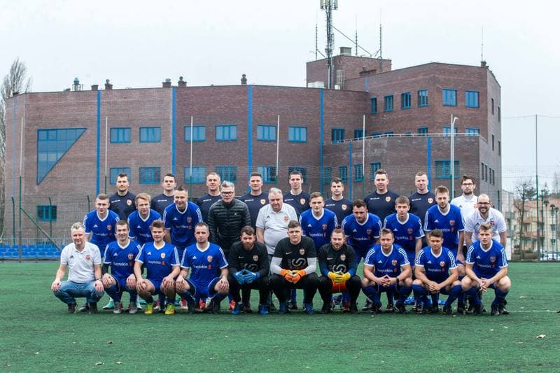 Football. Sparta Katowice. Photo Session. 09.03.2019