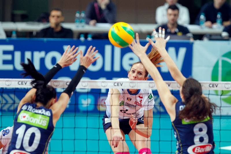 Volleyball. CEV Champions League. MKS Dabrowa Gornicza - Fenerbahce SK. 25.01.2017