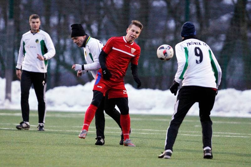 Football. Sparing. Polonia Bytom - Pniowek Pawlowice. 08.02.2017