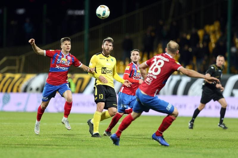 Football. Fortuna I Liga. GKS Katowice - Rakow Czestochowa. 09.03.2019
