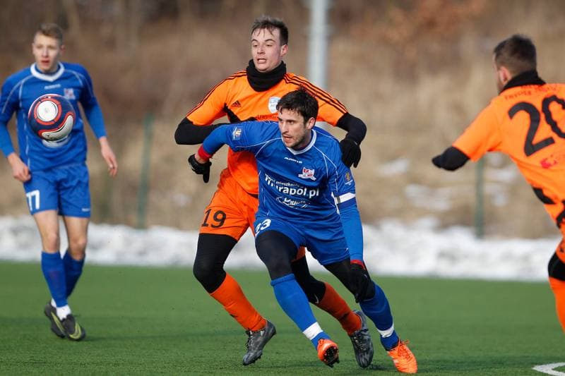 Football. Sparing. MFK Frydek-Mistek - Podbeskidzie Bielsko-Biala. 26.01.2017