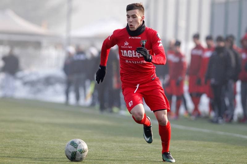 Football. Sparing. Zaglebie Sosnowiec - Odra Opole. 28.01.2017
