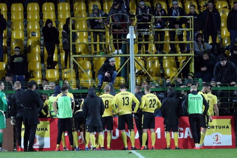 Football. Fortuna I Liga. GKS Katowice - Rakow Czestochowa. 09.03.2019