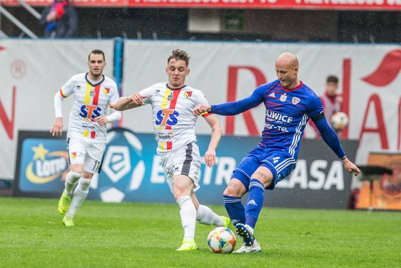 Football. Lotto Ekstraklasa. Piast Gliwice - Jagiellonia Bialystok. 12.05.2019