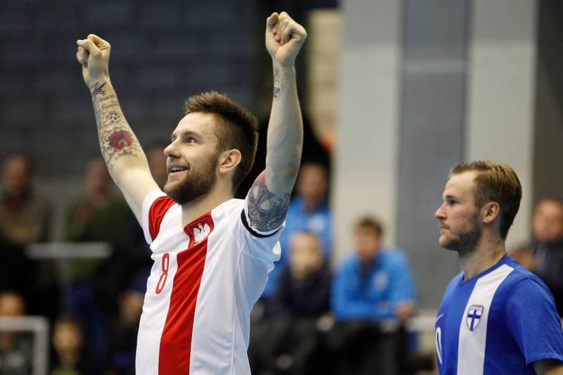 Futsal. Turniej Czterech Panstw. Polska - Finlandia. 28.01.2017