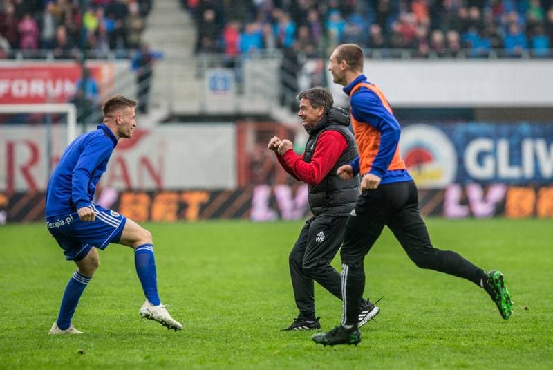 Football. Lotto Ekstraklasa. Piast Gliwice - Jagiellonia Bialystok. 12.05.2019