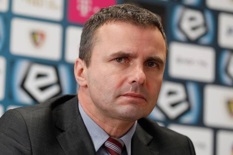 Football. Piast Gliwice. Press Conference. 10.02.2017