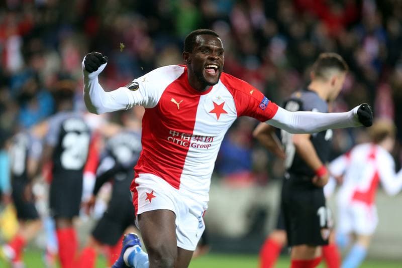 Football. UEFA Europa League. Slavia Prague - Sevilla FC. 14.03.2019