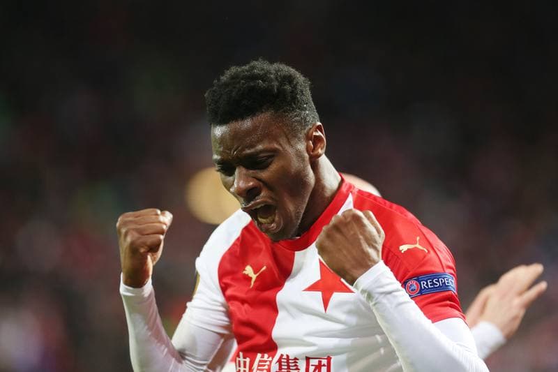 Football. UEFA Europa League. Slavia Prague - Sevilla FC. 14.03.2019