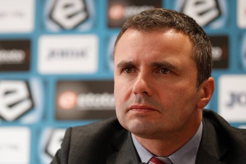 Football. Piast Gliwice. Press Conference. 10.02.2017