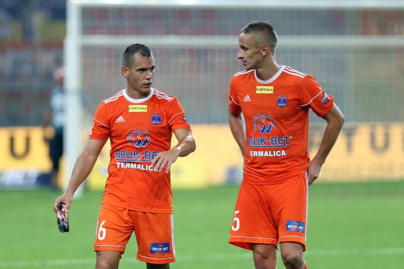 Football. Fortuna I Liga. GKS Tychy - Bruk-Bet Termalica Nieciecza. 11.08.2018