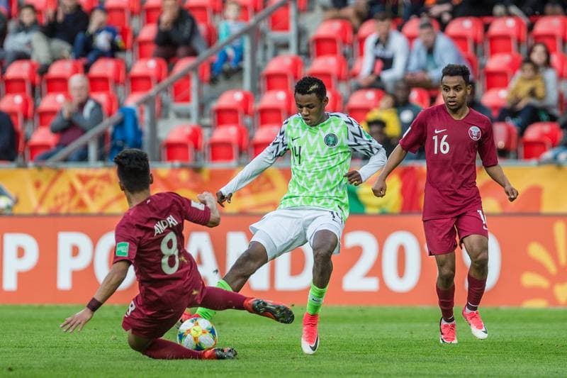 Football. FIFA U-20 World Cup. Qatar - Nigeria. 24.05.2019