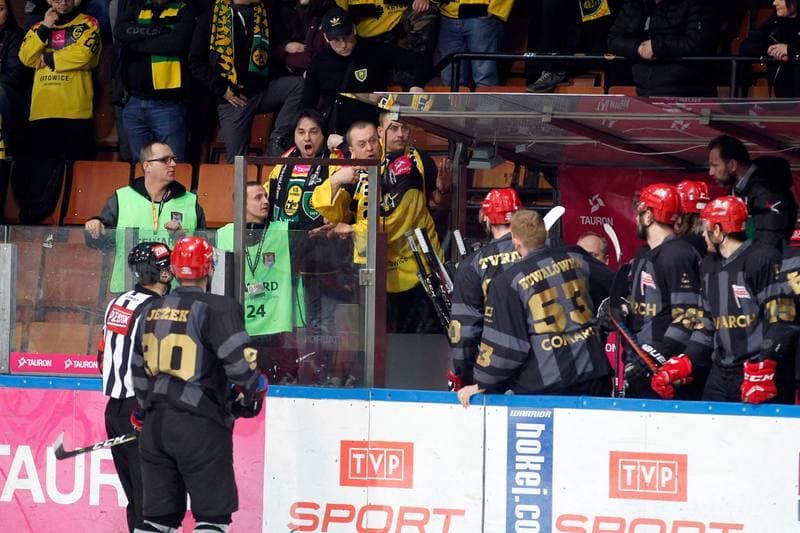 Ice Hockey. Polska Hokej Liga. Tauron KH GKS Katowice - Comarch Cracovia. 17.03.2019