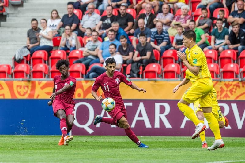 Football. FIFA U-20 World Cup. Qatar - Ukraine. 27.05.2019