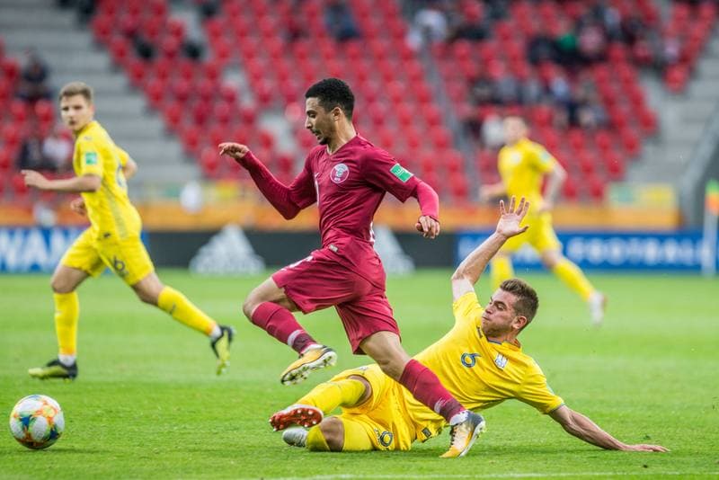 Football. FIFA U-20 World Cup. Qatar - Ukraine. 27.05.2019