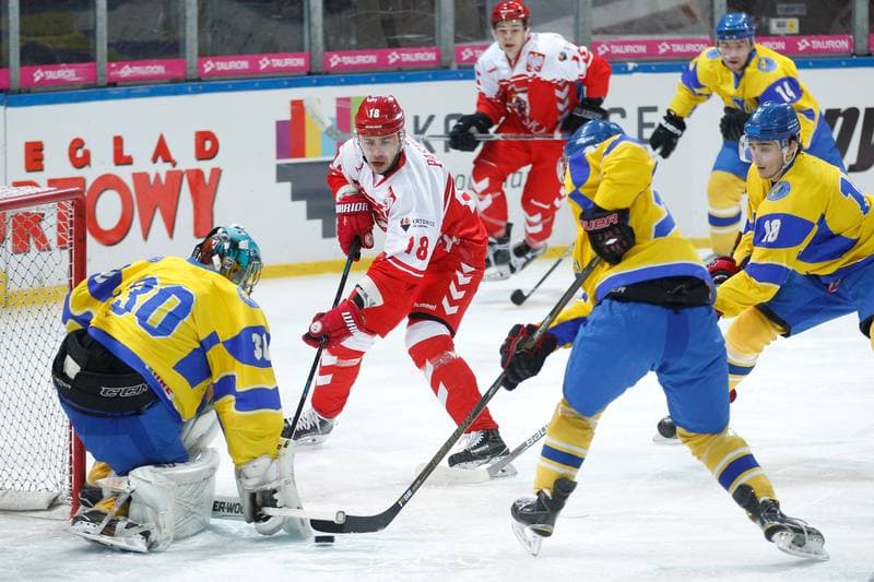 Ice Hockey. Euro Ice Hockey Challenge. Poland - Ukraine. 10.02.2017