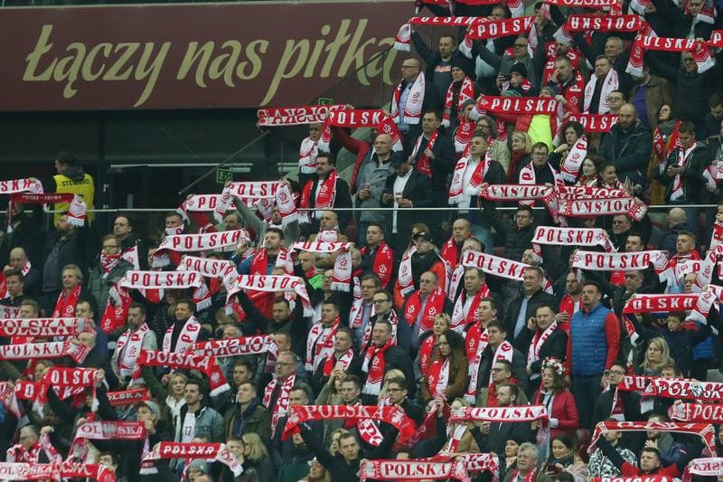 Football. Euro 2020 Qualifiers. Poland - Latvia. 24.03.2019