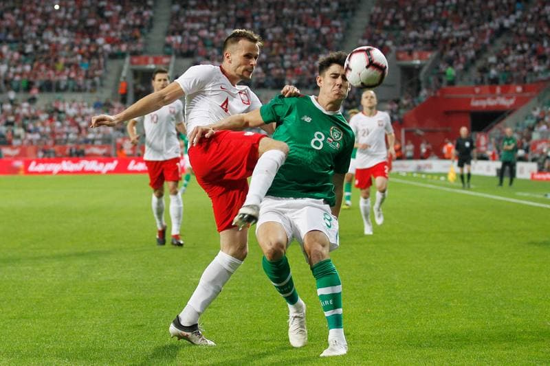 Football. International Friendly. Poland - Republic of Ireland. 11.09.2018