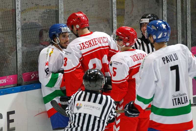 Ice Hockey. Euro Ice Hockey Challenge. Poland - Italy. 11.02.2017
