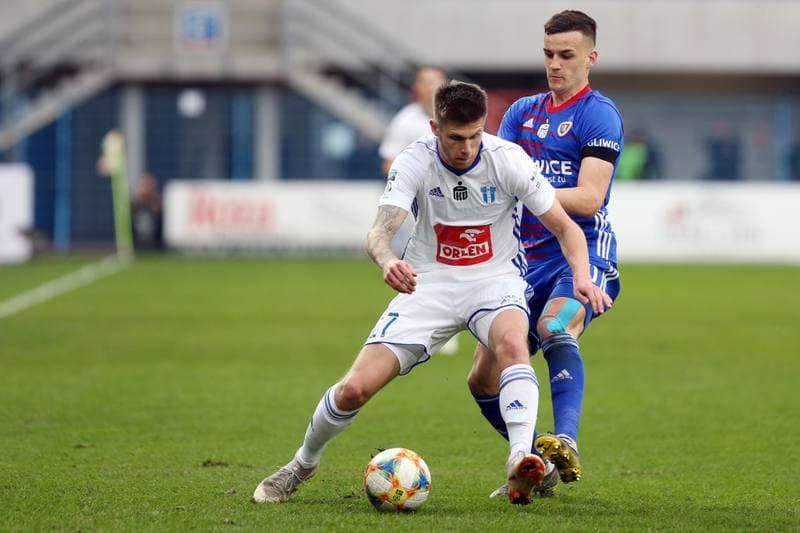Football. Lotto Ekstraklasa. Piast Gliwice - Wisla Plock. 03.04.2019