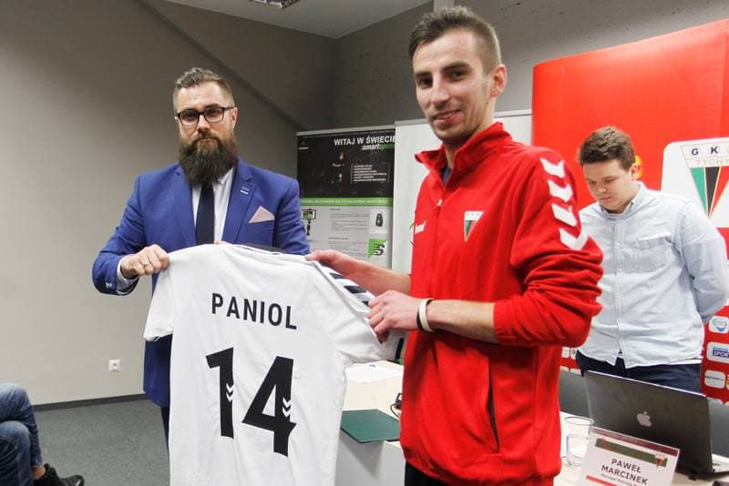 Football. GKS Tychy. Press Conference. 16.02.2017