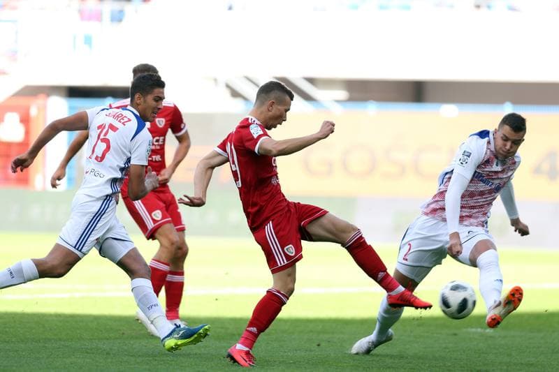 Football. Lotto Ekstraklasa. Piast Gliwice - Gornik Zabrze. 29.09.2018