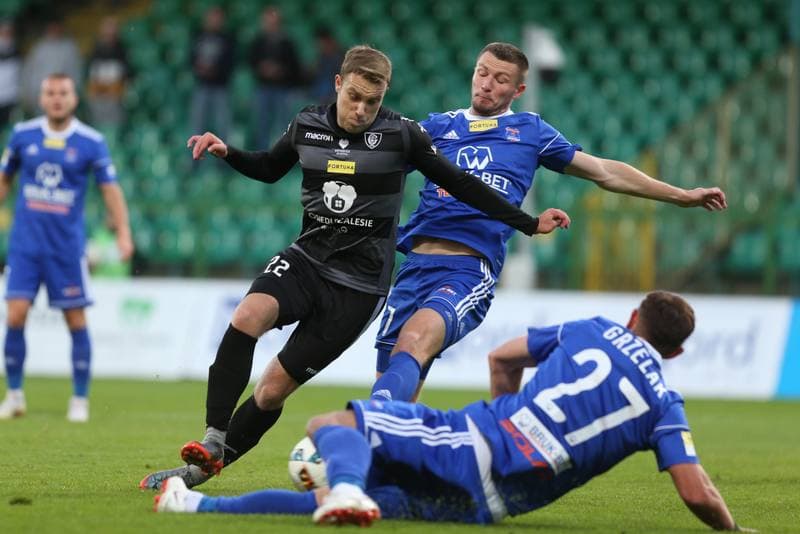 Football. Fortuna I Liga. GKS Katowice - Bruk-Bet Termalica Nieciecza. 29.09.2018