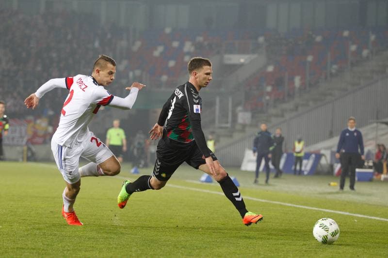 Football. Nice I Liga. Gornik Zabrze - GKS Tychy. 03.03.2017