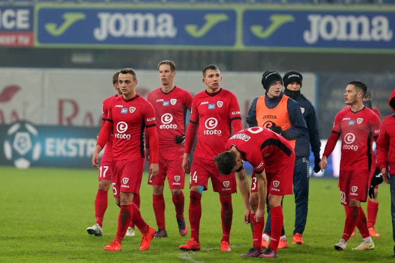 Football. Lotto Ekstraklasa. Piast Gliwice - Lech Poznan. 18.02.2017