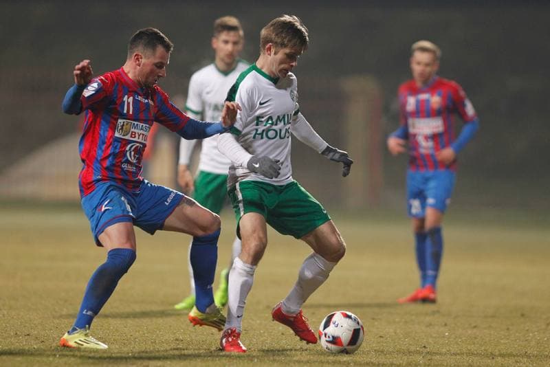 Football. II Liga. Polonia Bytom - Warta Poznan. 03.03.2017