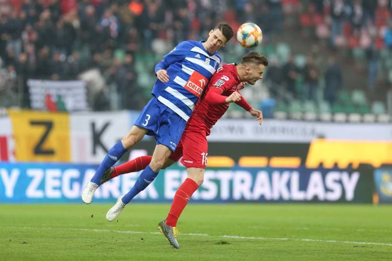 Football. Lotto Ekstraklasa. Zaglebie Sosnowiec - Wisla Plock. 13.04.2019