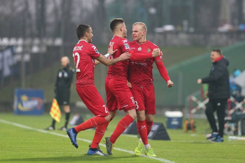 Football. Lotto Ekstraklasa. Zaglebie Sosnowiec - Wisla Plock. 13.04.2019