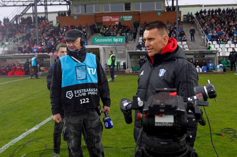 Football. Lotto Ekstraklasa. Zaglebie Sosnowiec - Wisla Plock. 13.04.2019