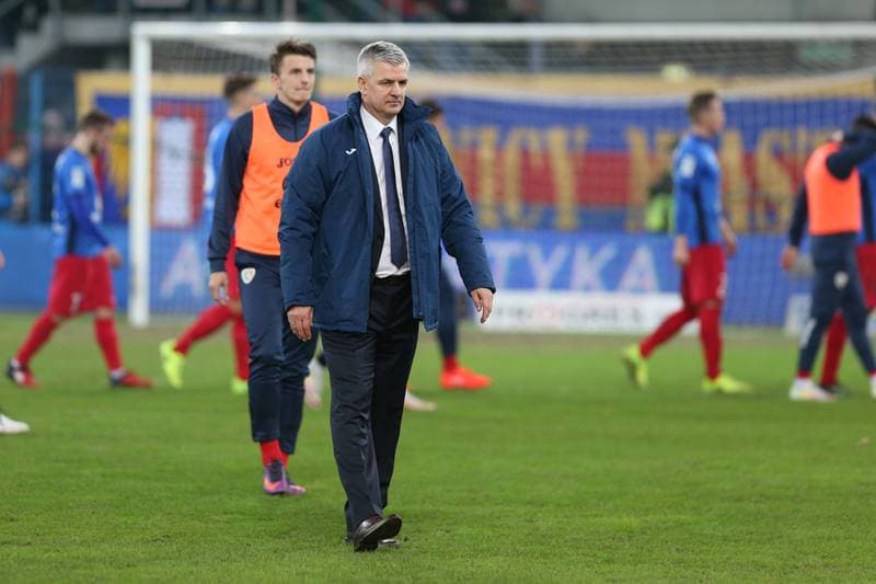 Football. Lotto Ekstraklasa. Piast Gliwice - Wisla Krakow. 04.03.2017