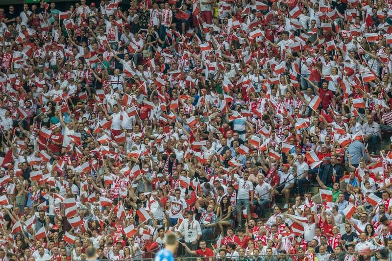 Football. Euro 2020 Qualifiers. Poland - Israel. 10.06.2019