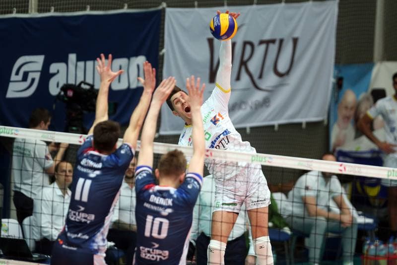 Volleyball. PlusLiga. Aluron Virtu Warta Zawiercie - ZAKSA Kedzierzyn-Kozle. 17.04.2019