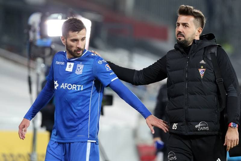 Football. Lotto Ekstraklasa. Gornik Zabrze - Lech Poznan. 05.10.2018