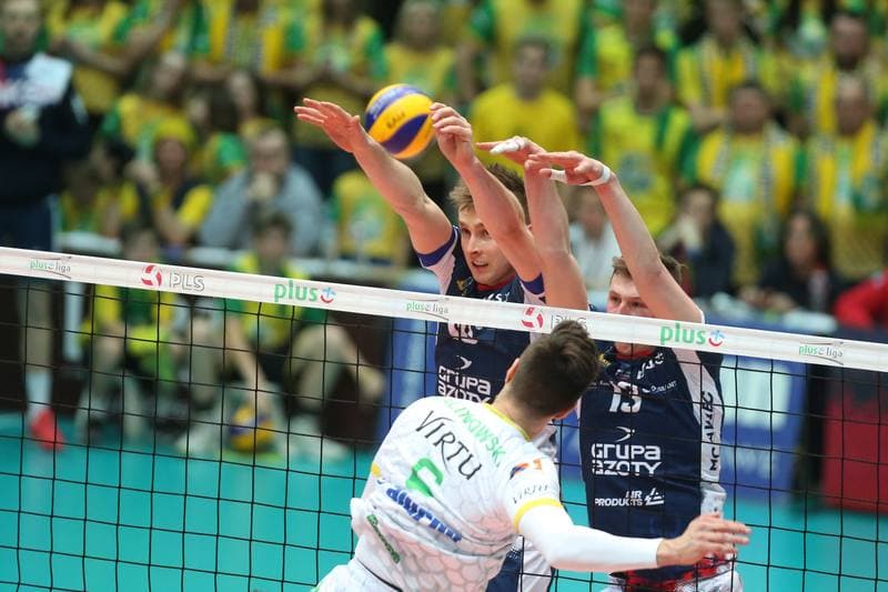 Volleyball. PlusLiga. Aluron Virtu Warta Zawiercie - ZAKSA Kedzierzyn-Kozle. 17.04.2019