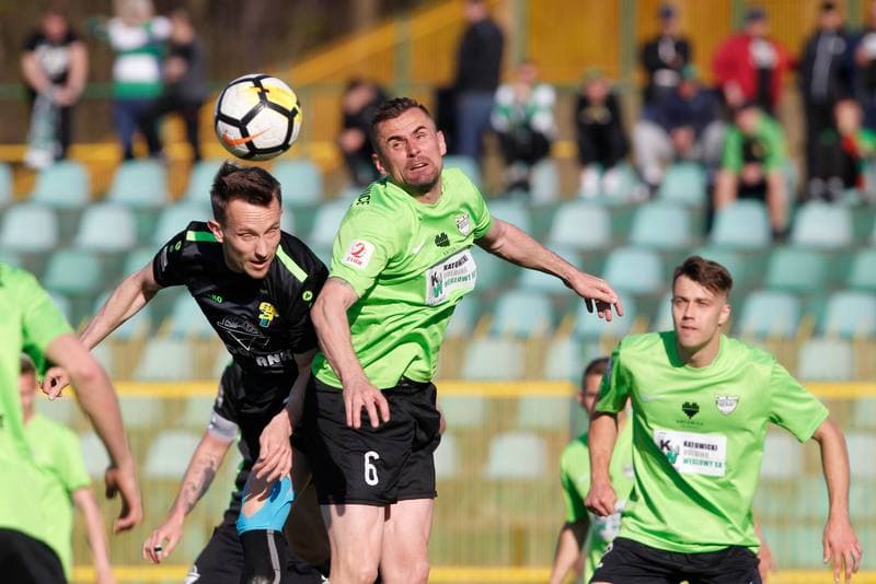 Football. II Liga. Rozwoj Katowice - Gornik Leczna. 18.04.2019