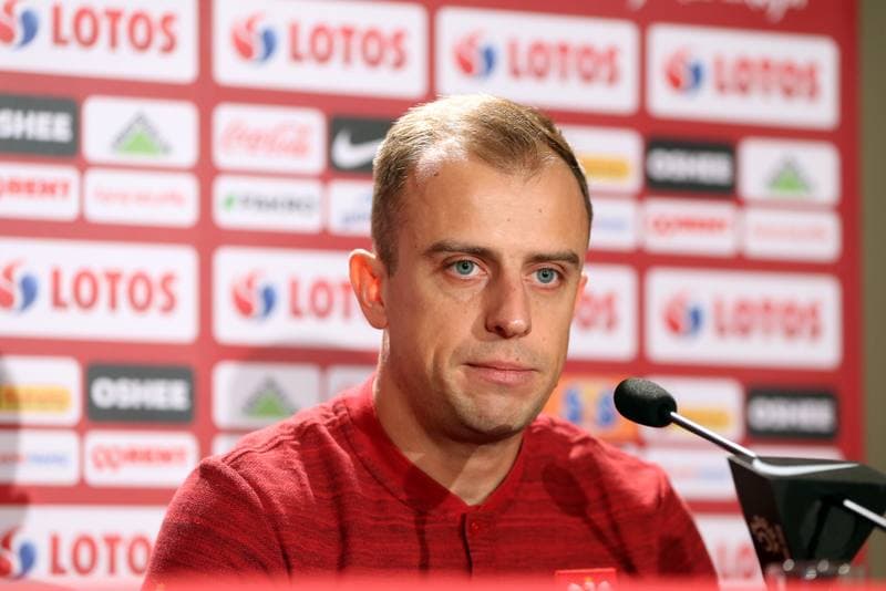 Football. Poland national team. Press Conference. 08.10.2018