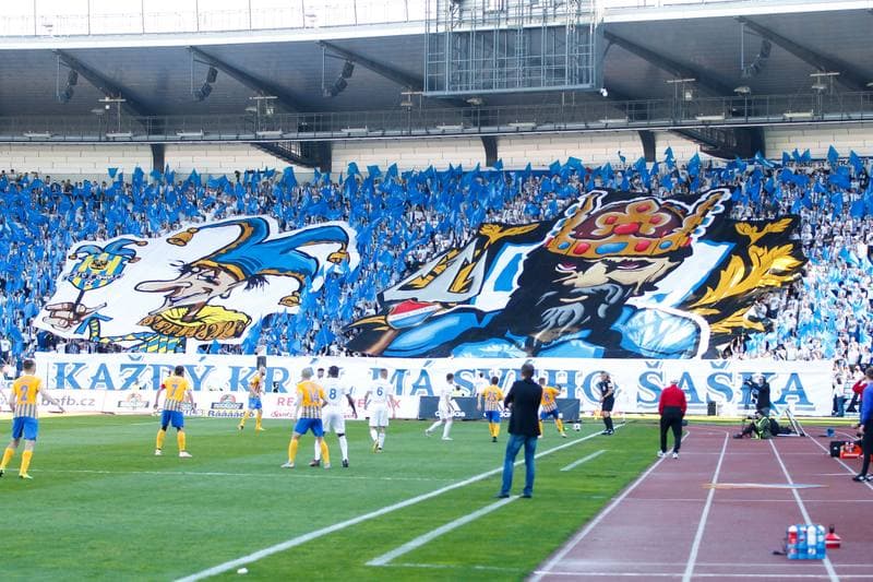 Football. Fortuna:Liga. Banik Ostrava - SFC Opava. 21.04.2019