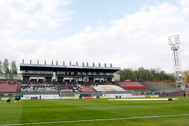 Football. Fortuna I Liga. GKS 1962 Jastrzebie - Bytovia Bytow. 24.04.2019
